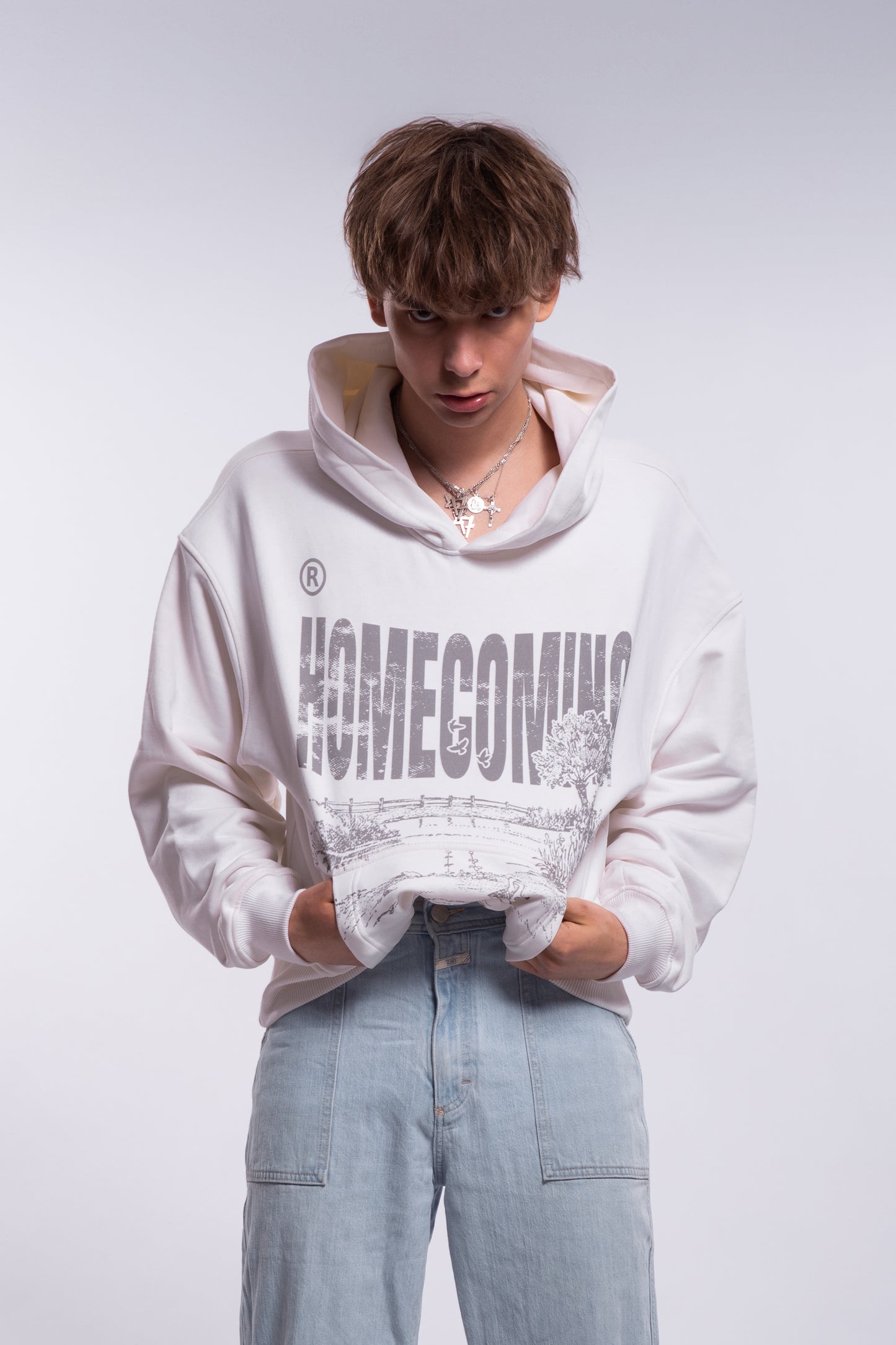 Homecoming Off White Hoodie