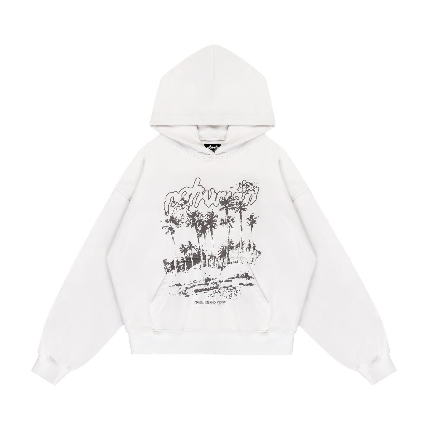 Dissociation Off White Hoodie