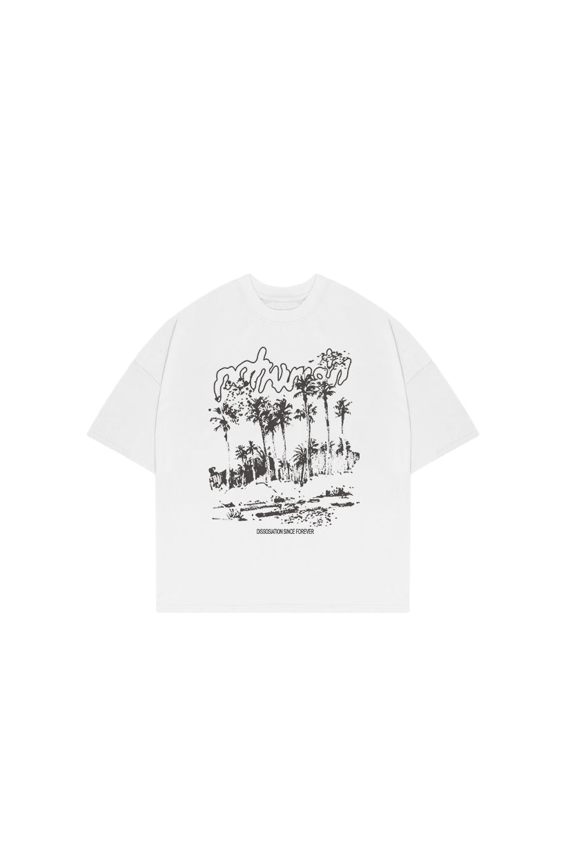 Dissociation White Tee