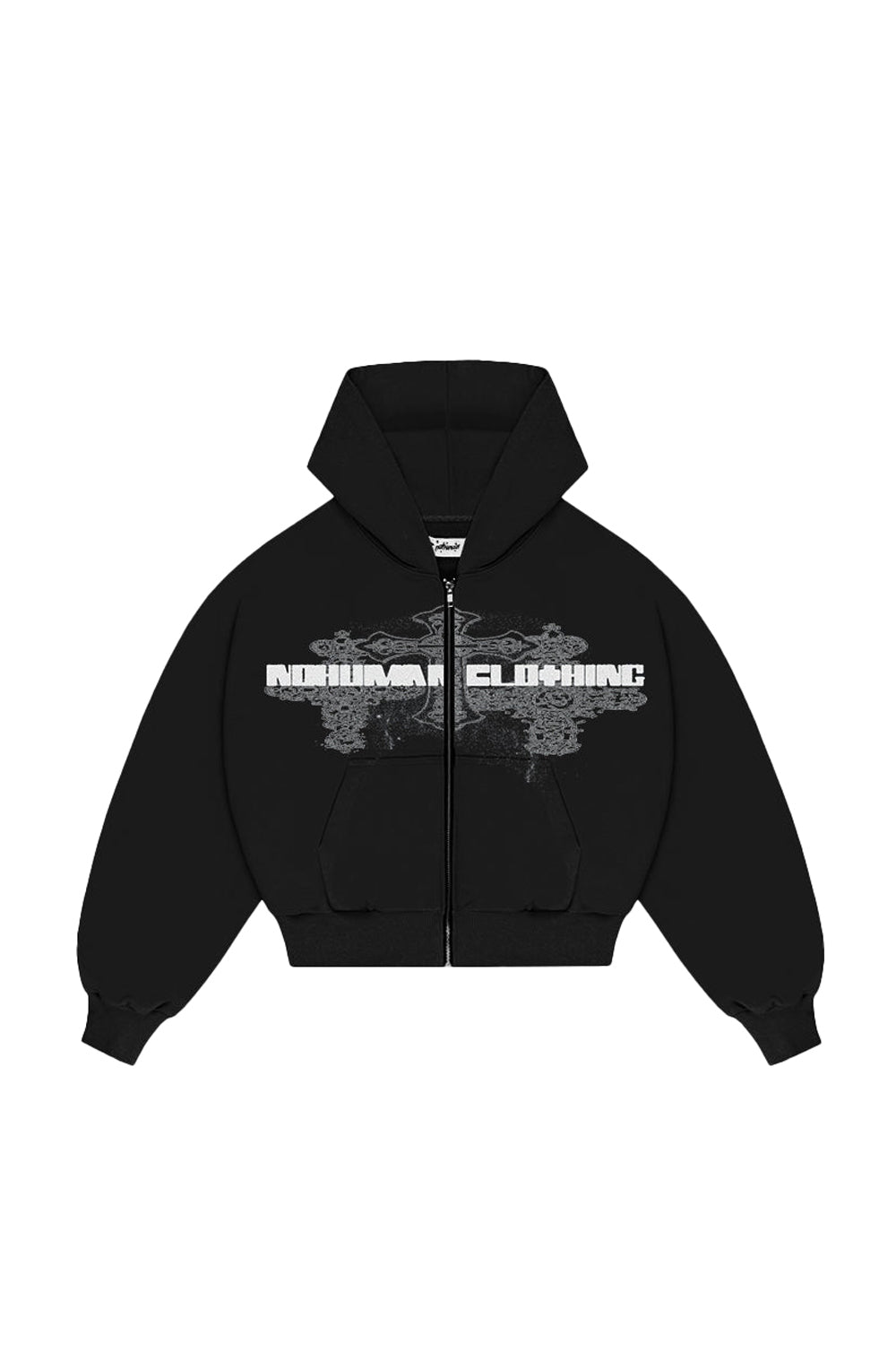 Crosses ZIP Black Hoodie
