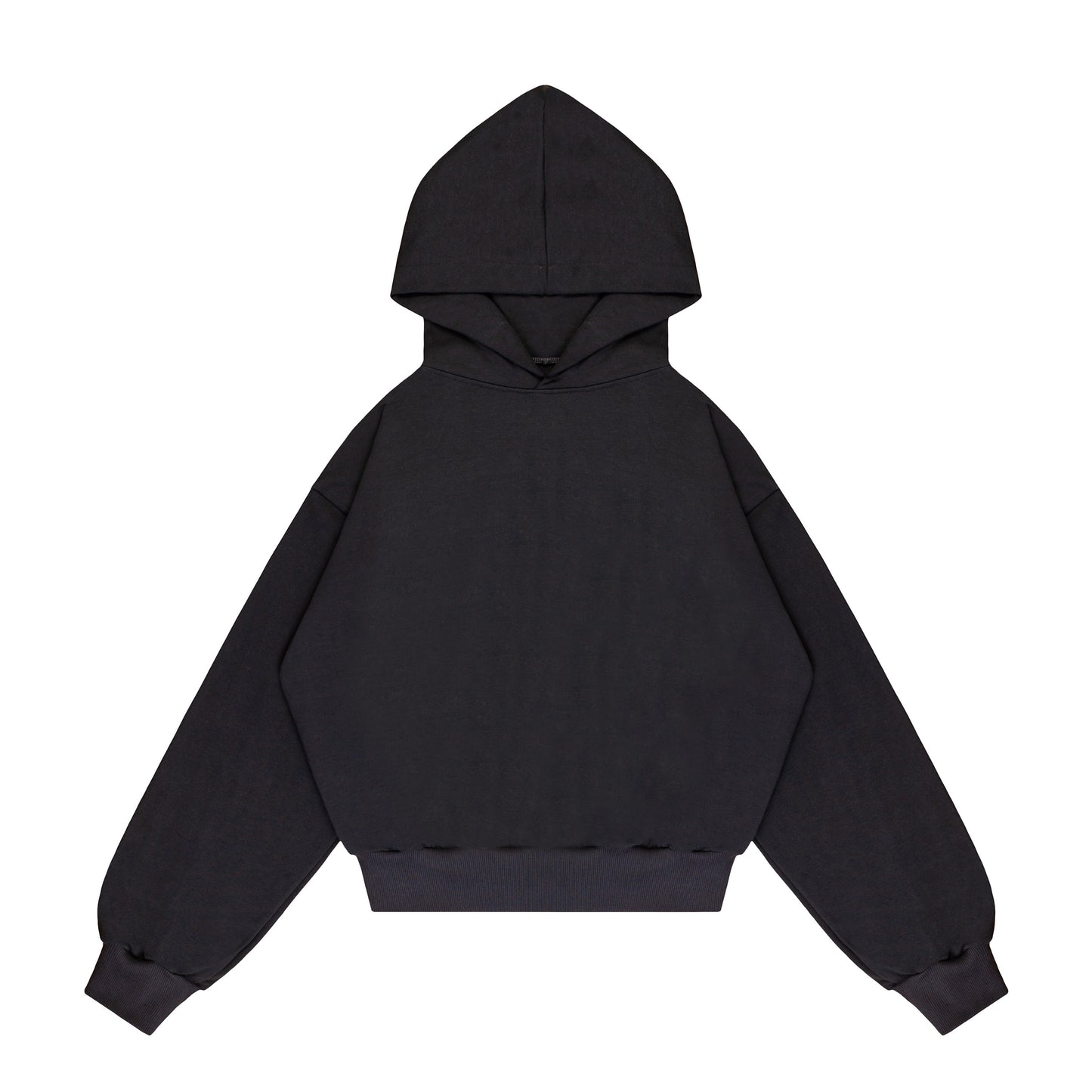 Double Black Washed Hoodie