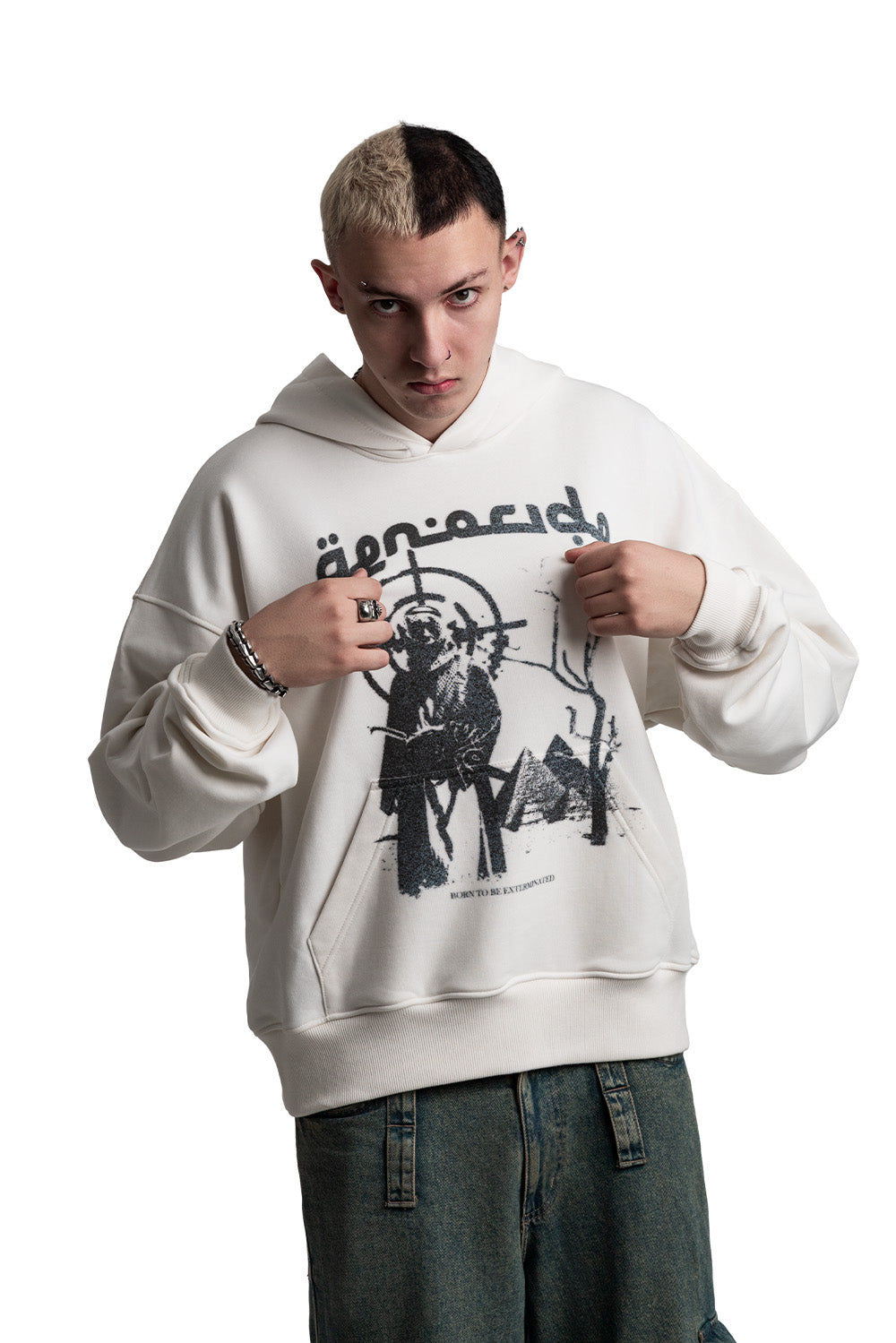Genocide Off White Hoodie