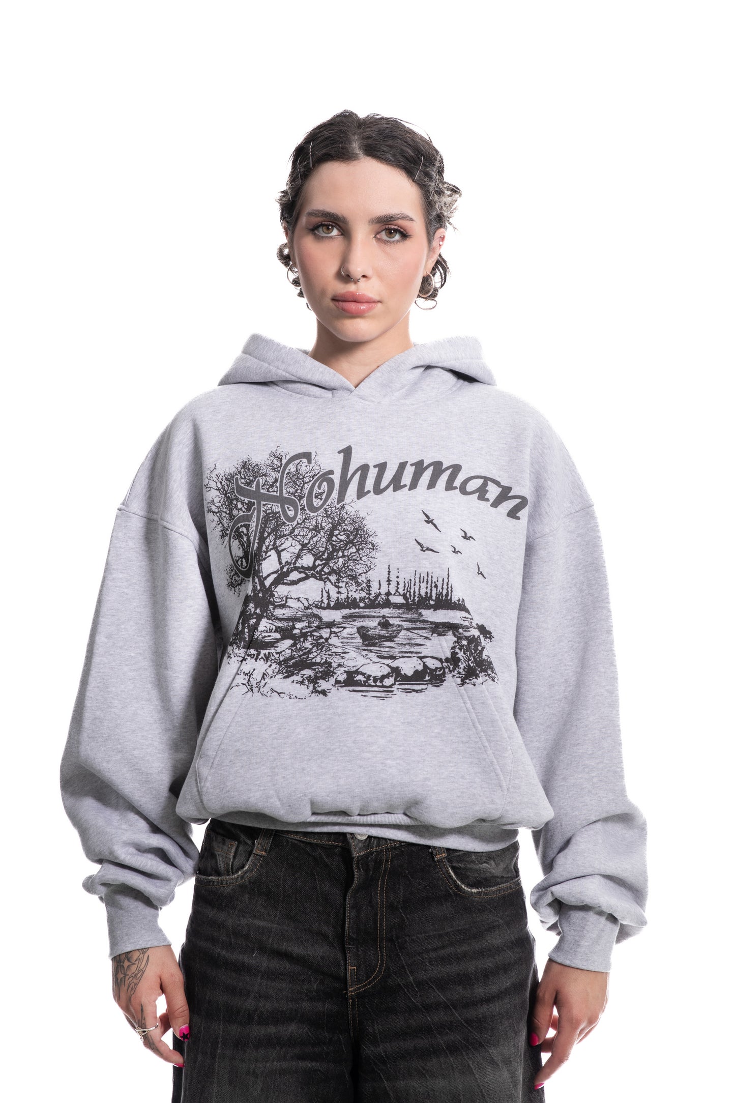 Oasis Grey Hoodie