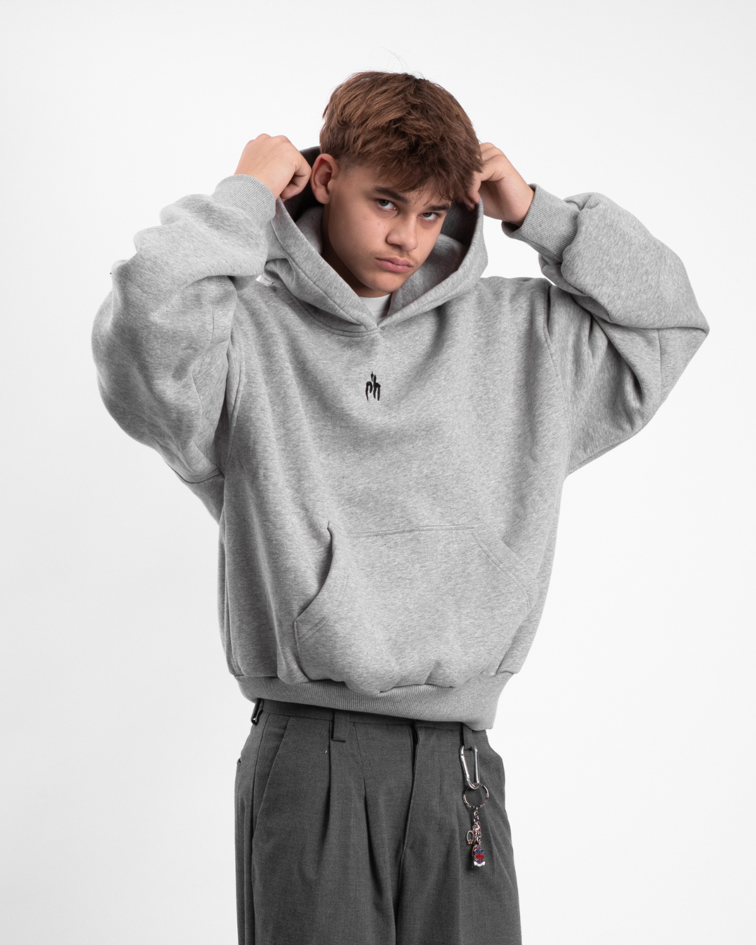 Classic NH grey hoodie