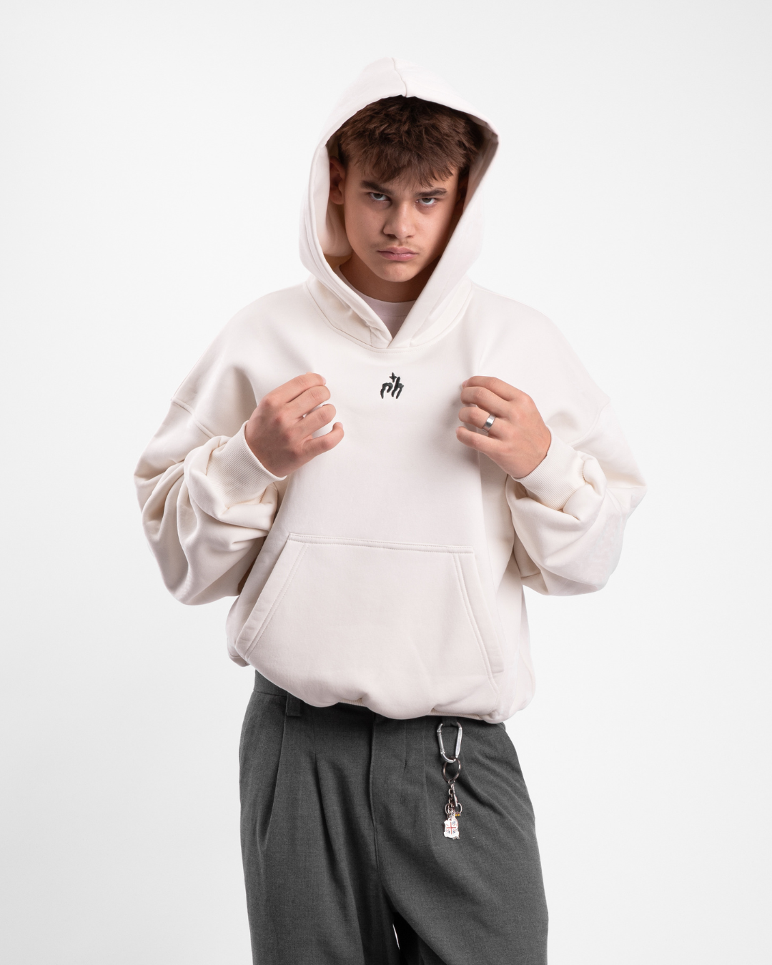 Classic NH off white hoodie