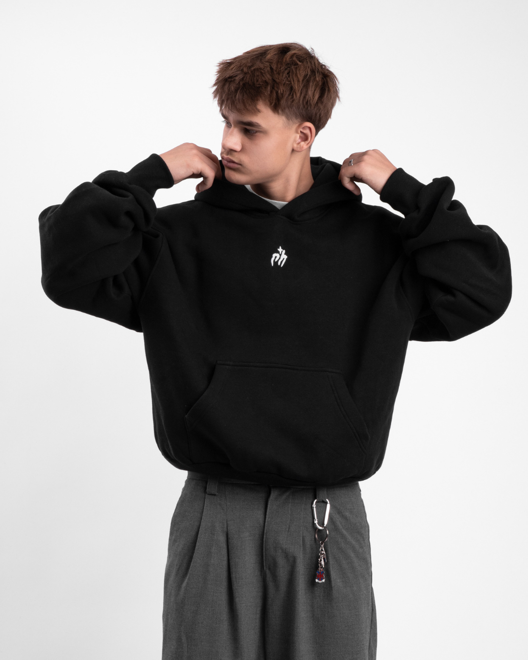 Classic NH black hoodie