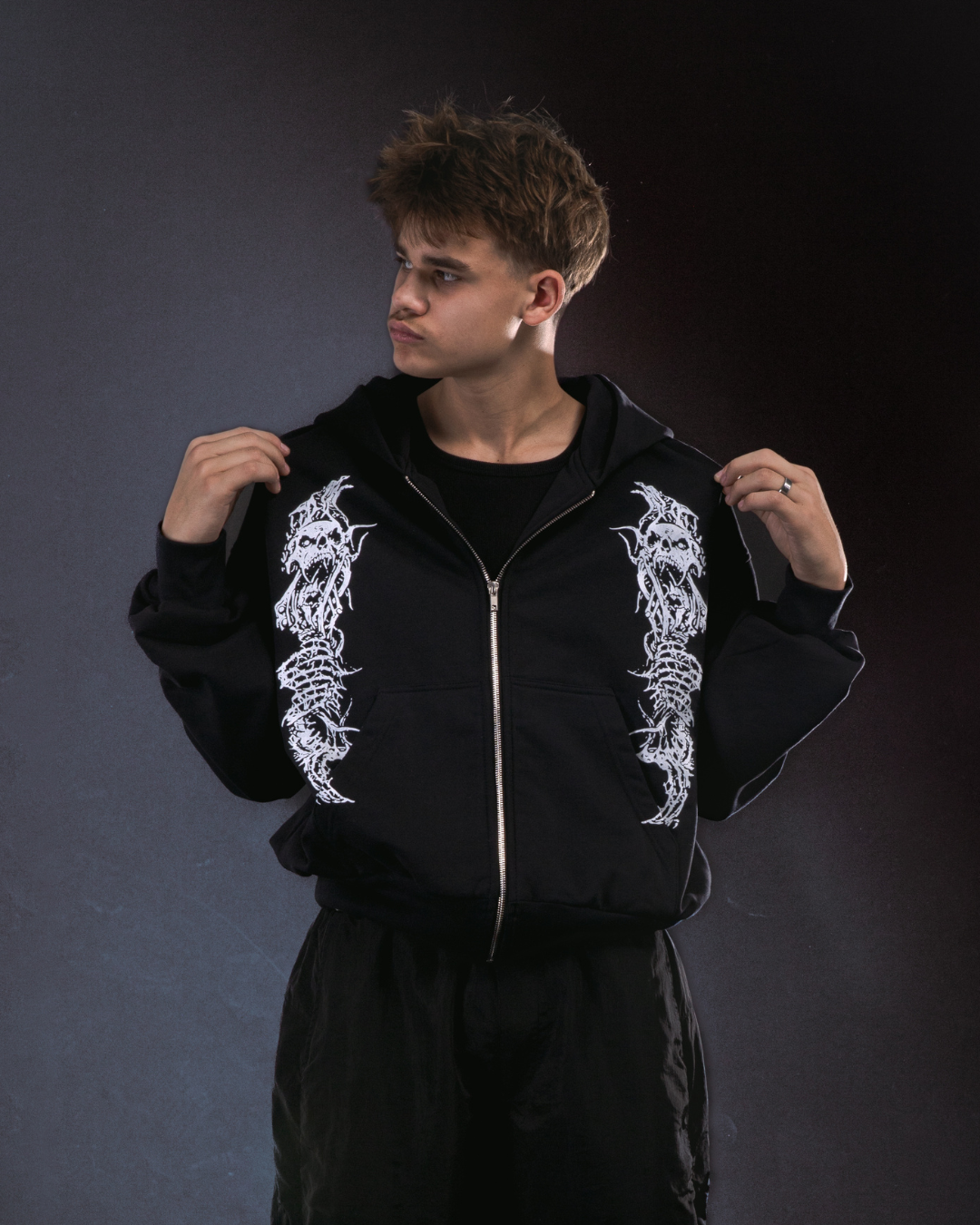 Bone Lungs ZIP hoodie