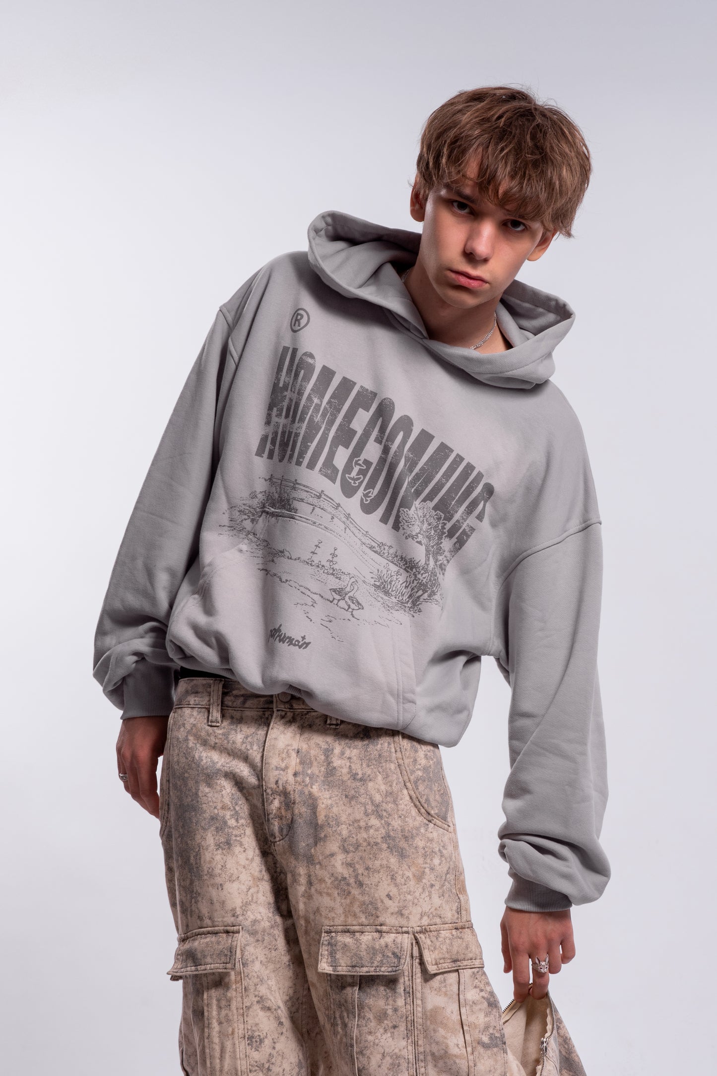 Homecoming Grey Hoodie