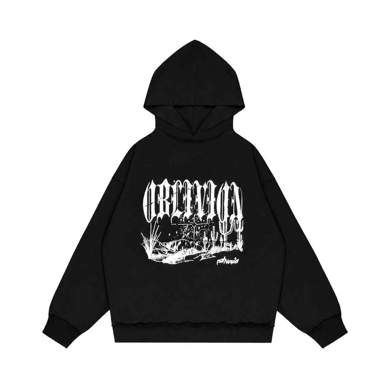 Oblivion Black Hoodie