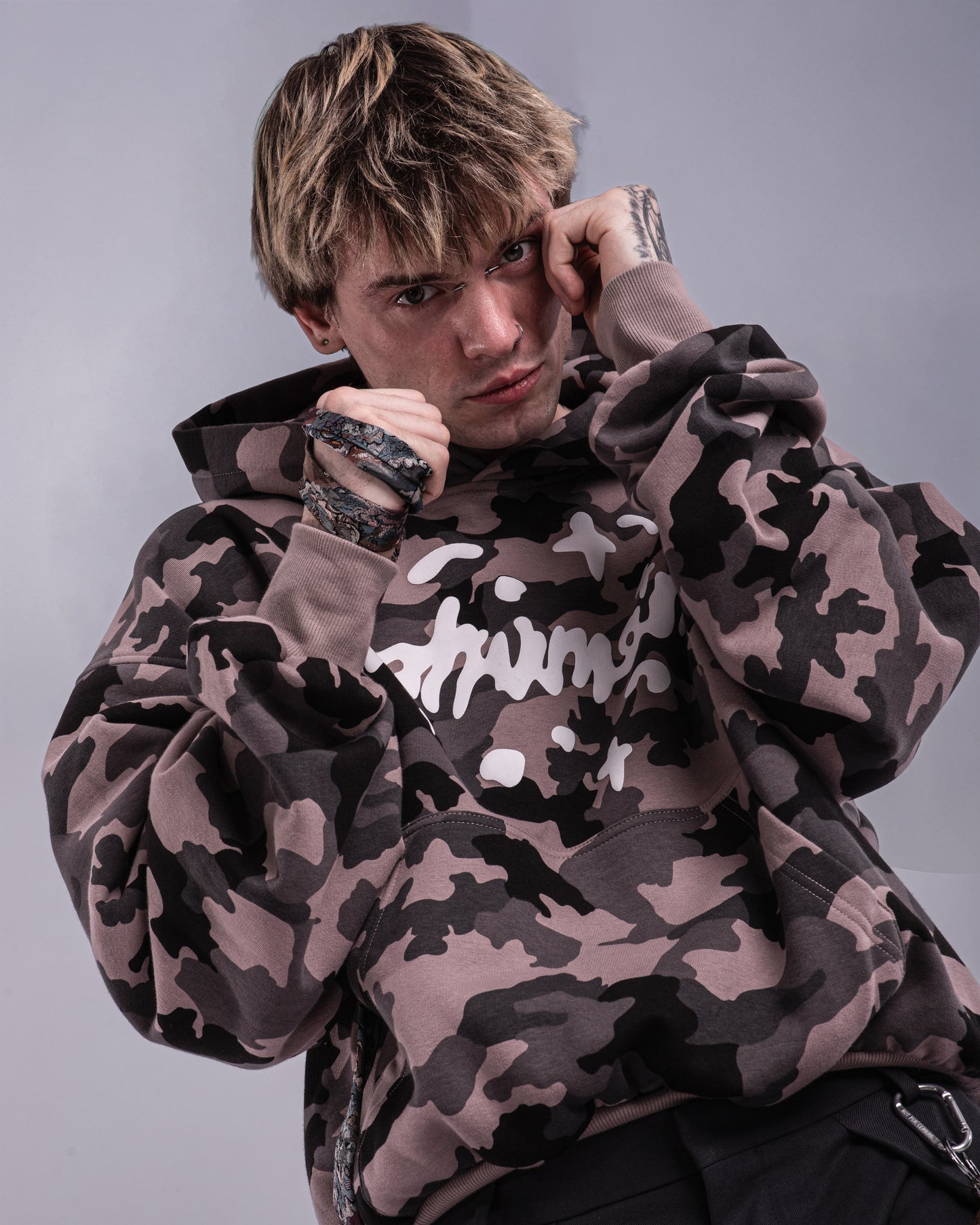 Grey Division hoodie