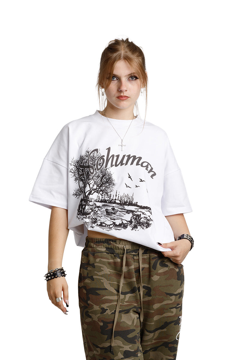 Oasis White Tee