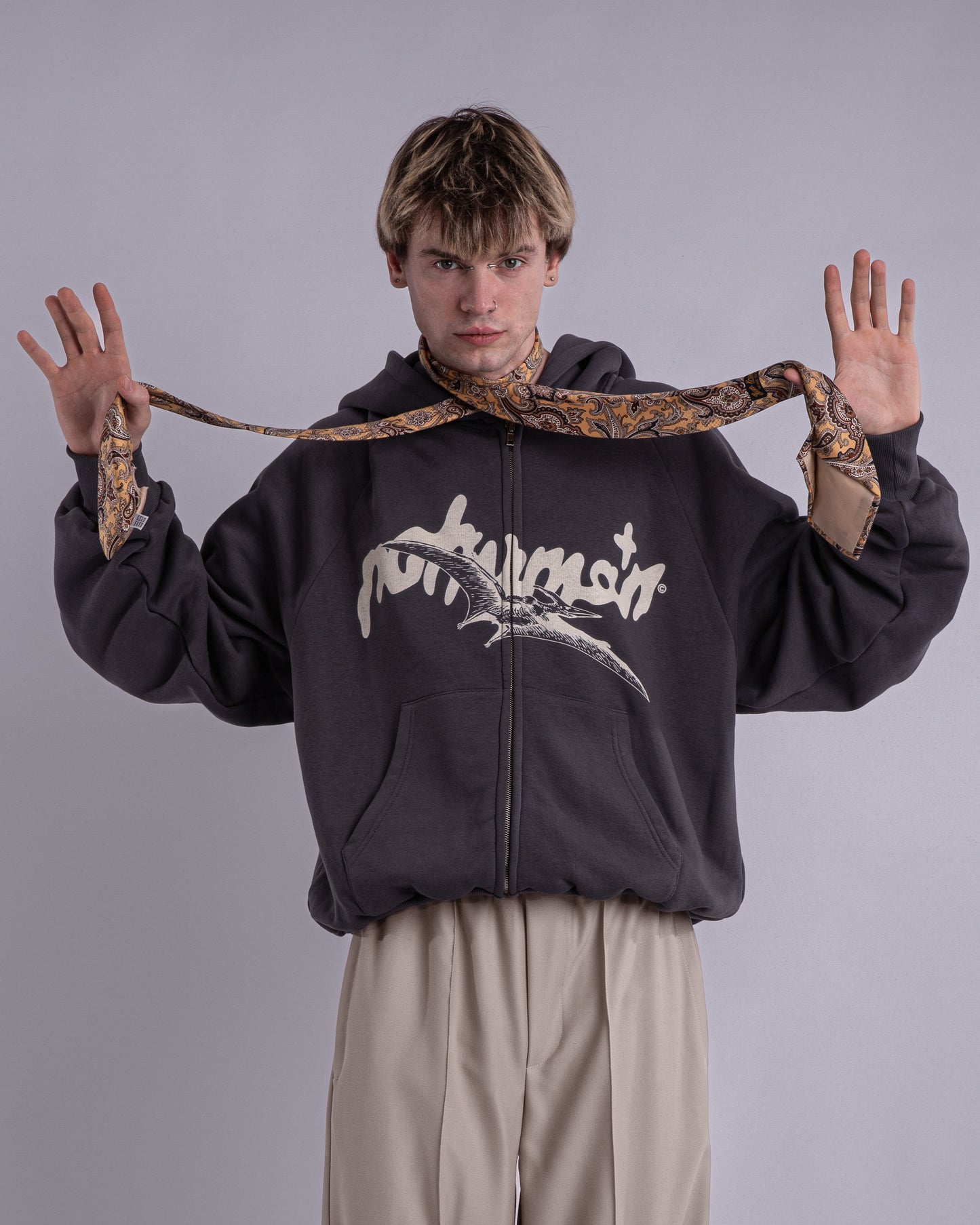 Stone Wing ZIP hoodie