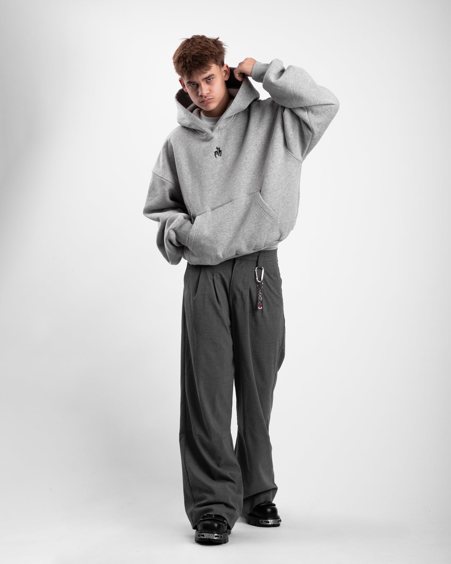 Classic NH grey hoodie