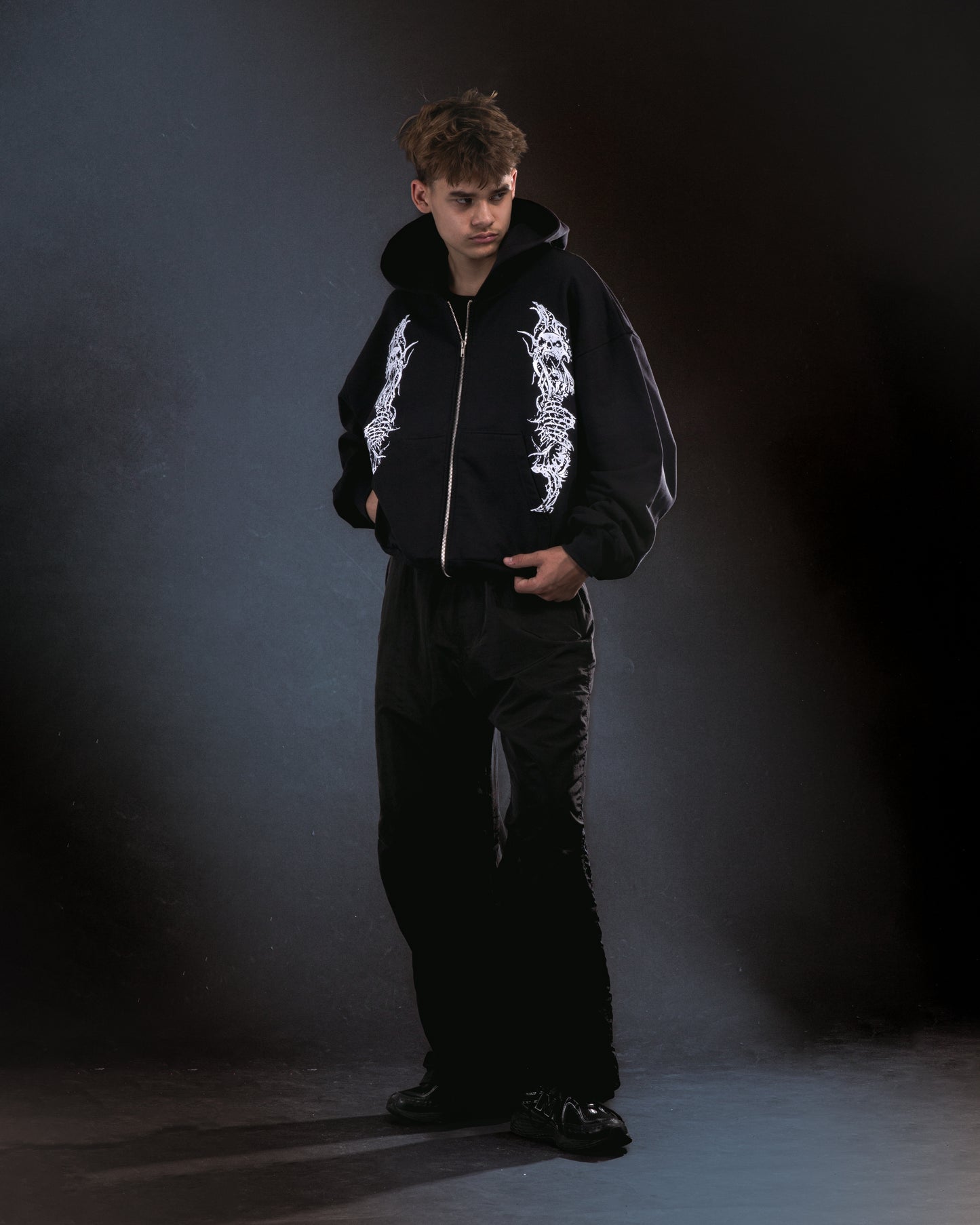 Bone Lungs ZIP hoodie