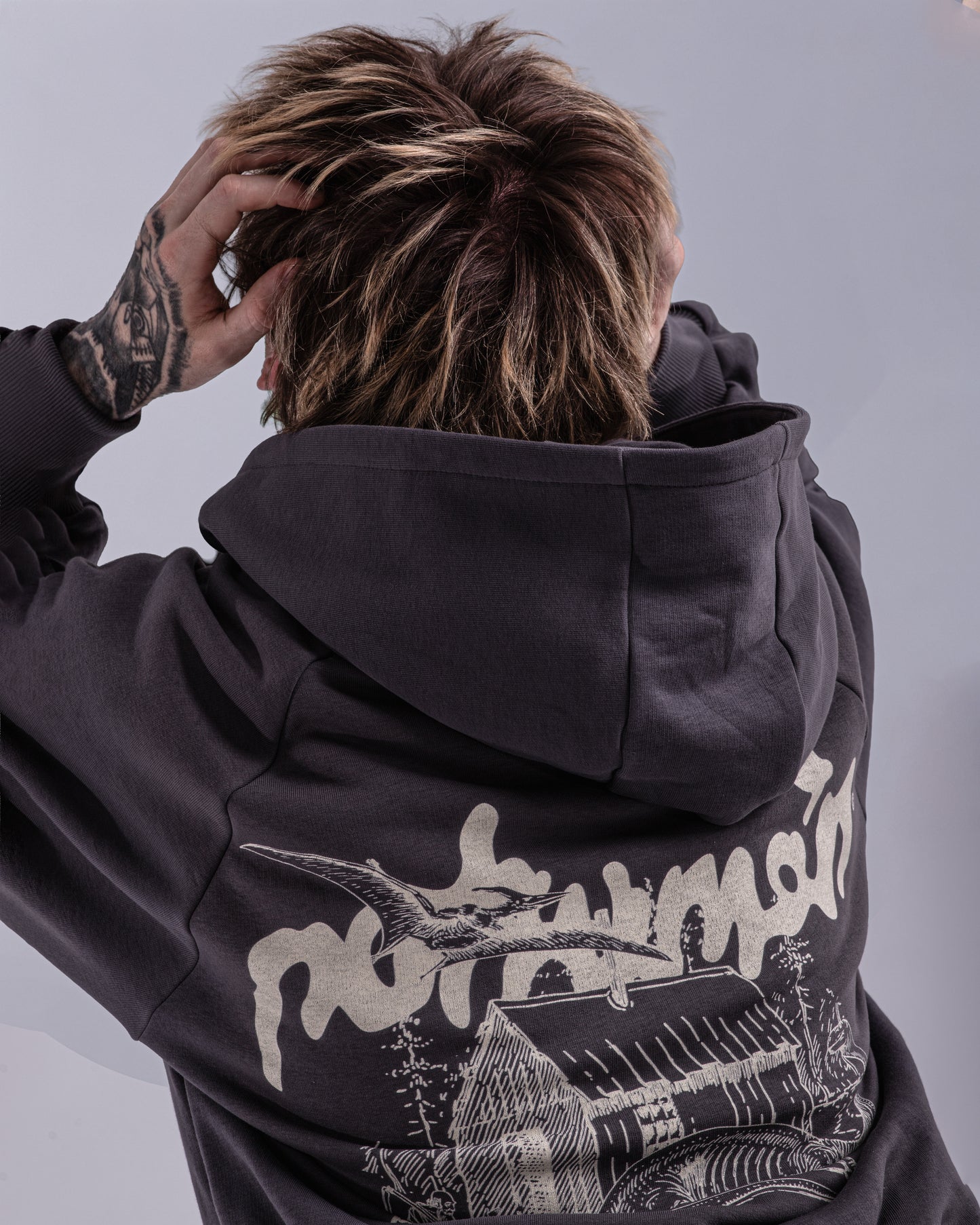 Stone Wing ZIP hoodie