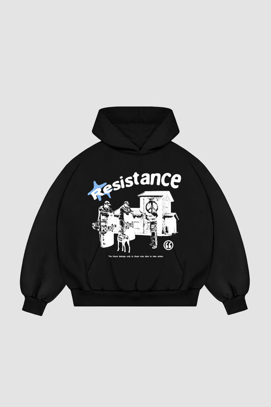 Resistance Black Hoodie