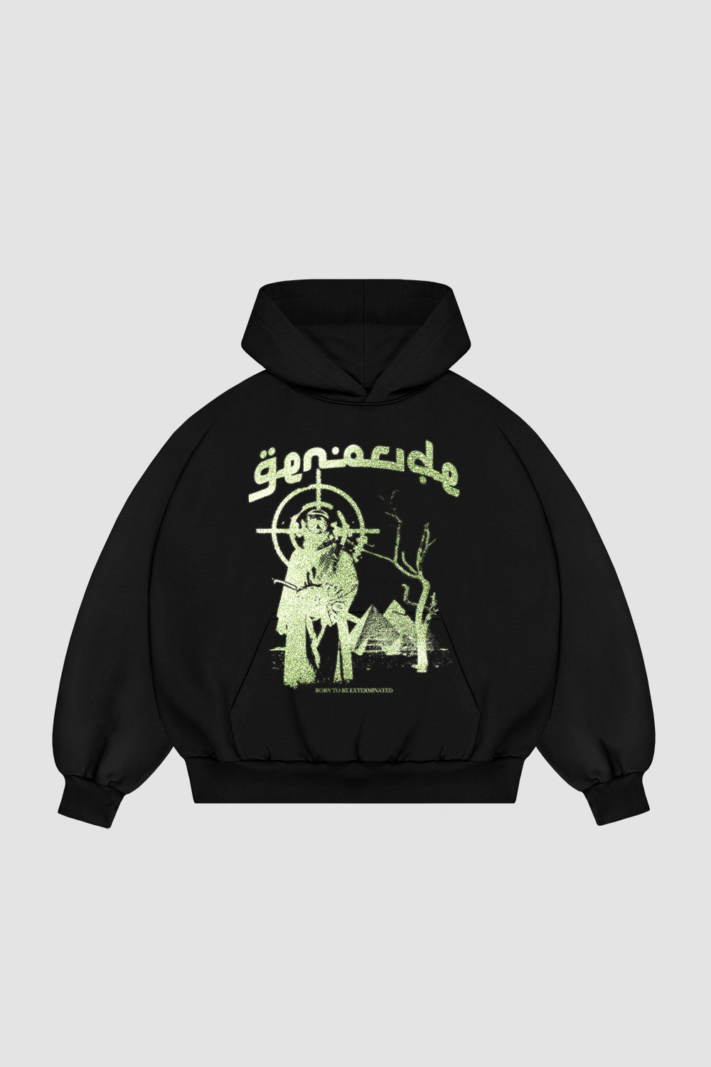 Genocide Black Hoodie