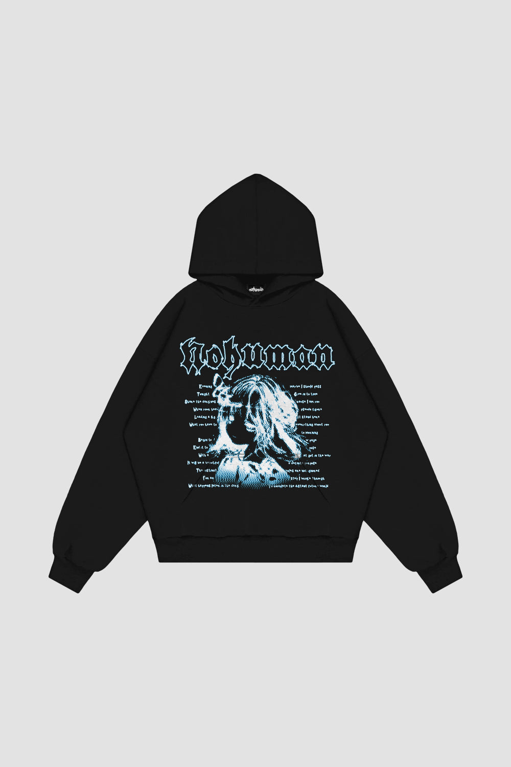 Anime Black Hoodie