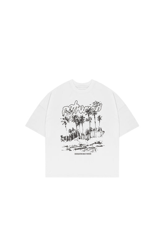 Dissociation White Tee