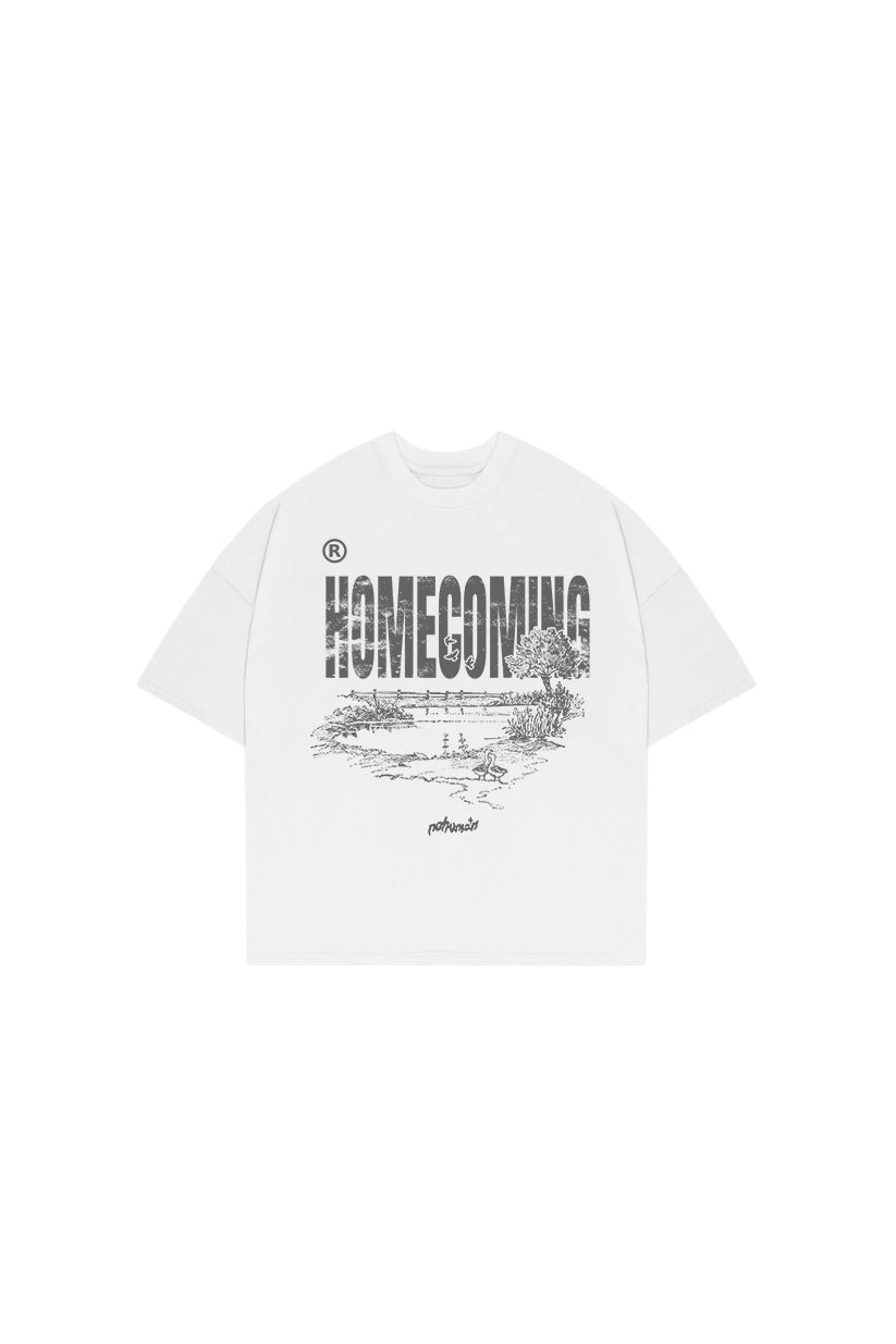 Homecoming White Tee