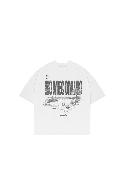 Homecoming White Tee