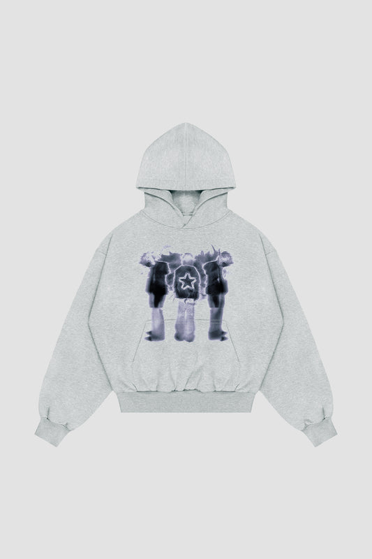 Lost Human Grey Hoodie