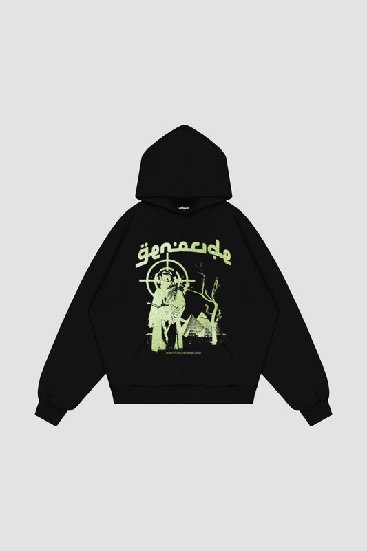 Genocide Black Hoodie