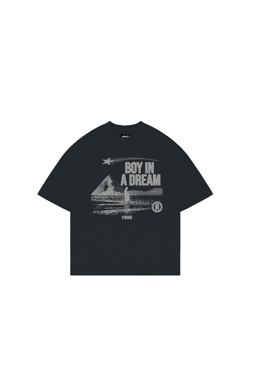 "Boy in a Dream" Graphite Tee