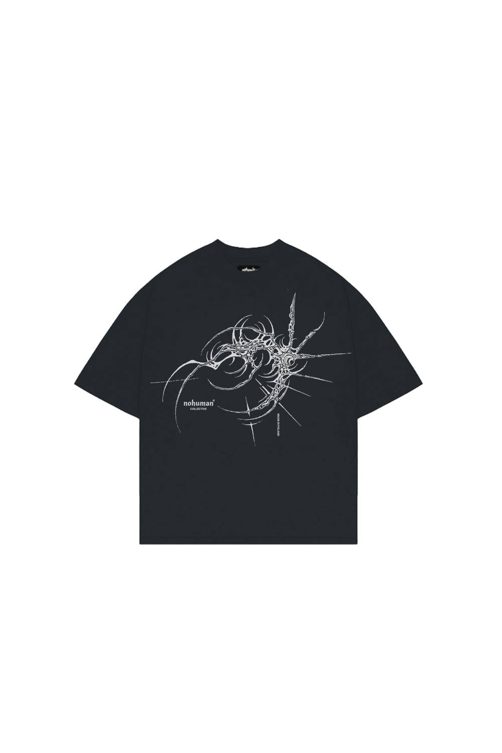Neural Spike Graphite Tee