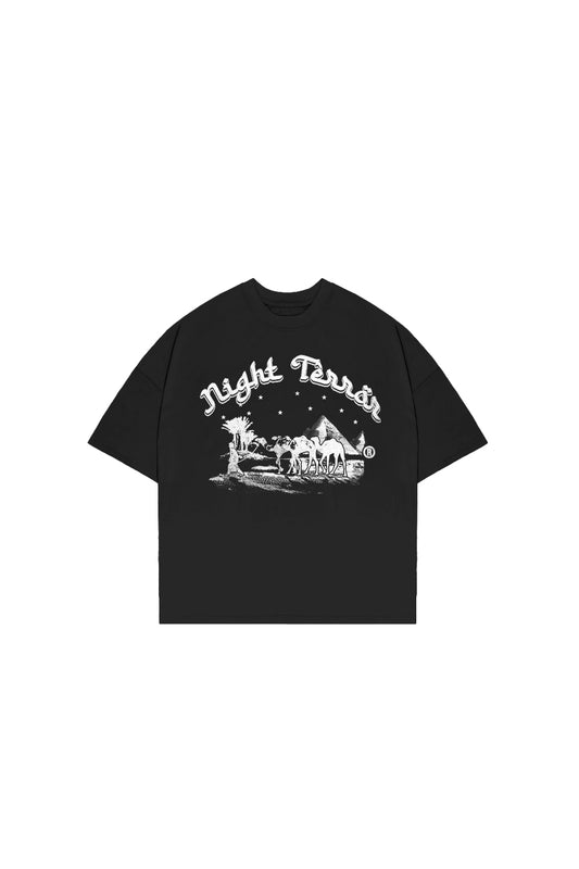 "Night Terror" Black Tee