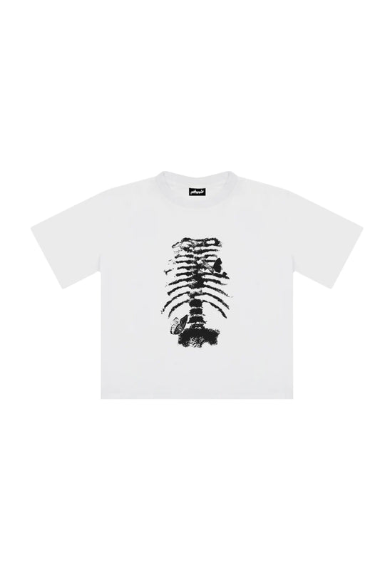 Skeleton White Tee