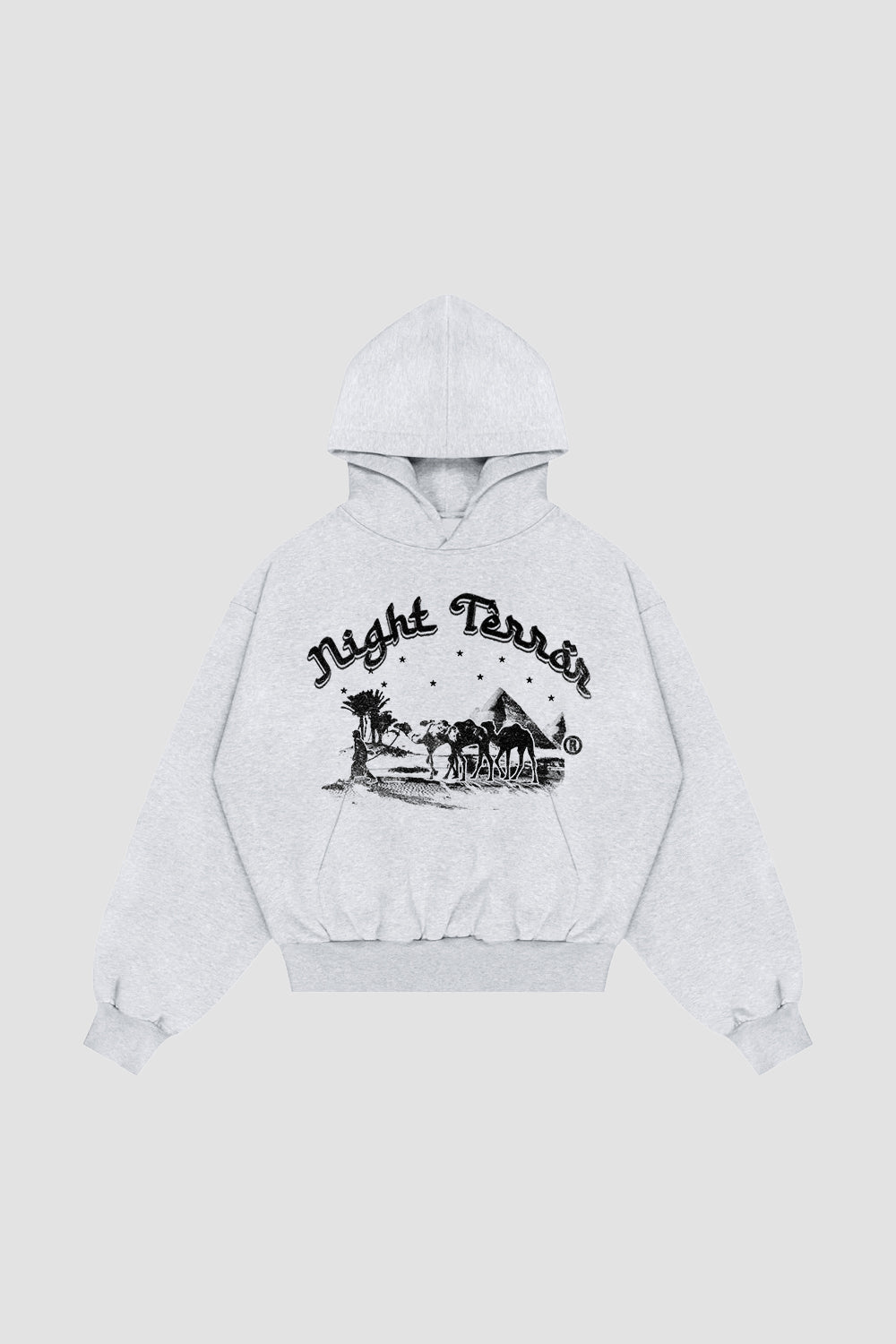 Night Terror Grey Hoodie