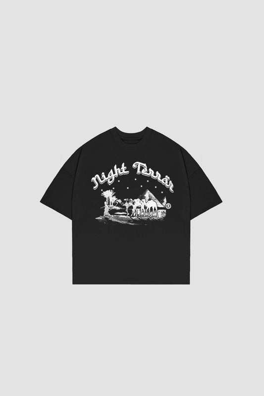 "Night Terror" Black Tee