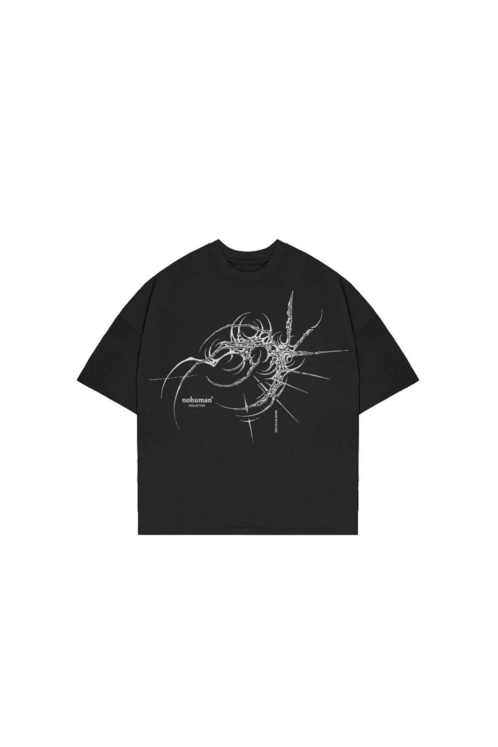 Neural Spike Black Tee