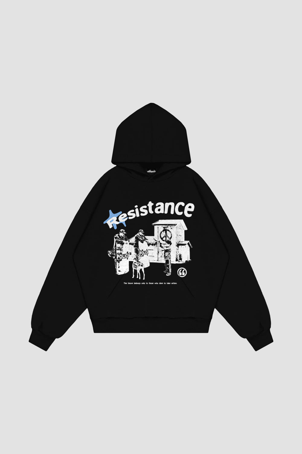 Resistance Black Hoodie